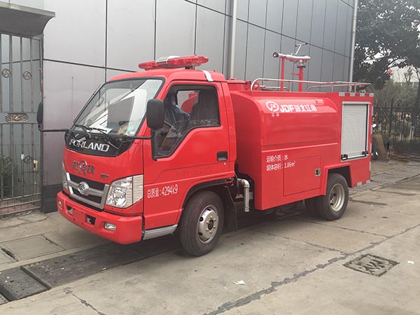 福田2吨小型消防车